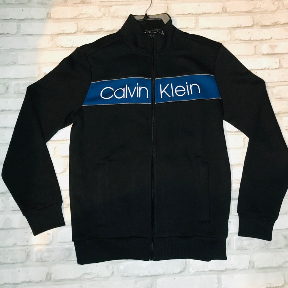 🆕 Calvin Klein Men Soft Touch Fleece Full ZIP
